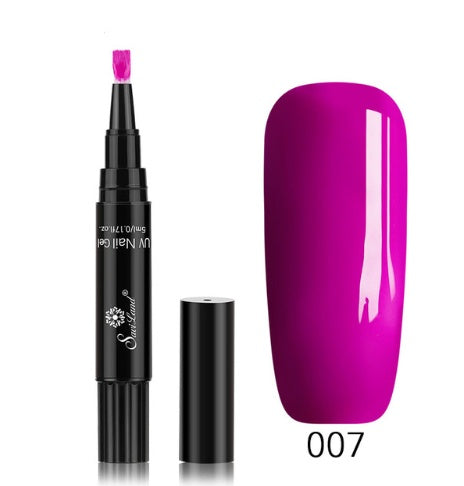 3 In 1 Gel Nail Varnish Pen Glitter One Step Nail Art Gel Polish Hybrid 3 In 1 Gel Nail Varnish Pen Glitter One Step Nail Art Gel Polish Hybrid